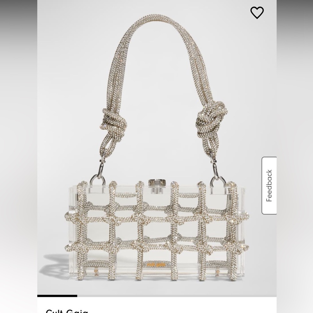 cult gaia Bess Caged Shoulder Bag